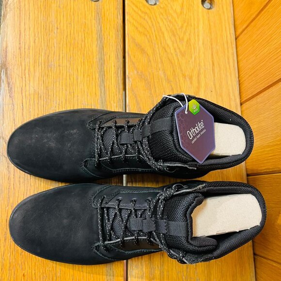 TIMBERLAND MEN'S GRAYDON MID LIGHTWEIGHT SNEAKER CHUKKA BOOT BLACK NUBUCK A1ZRR - Picture 8 of 12